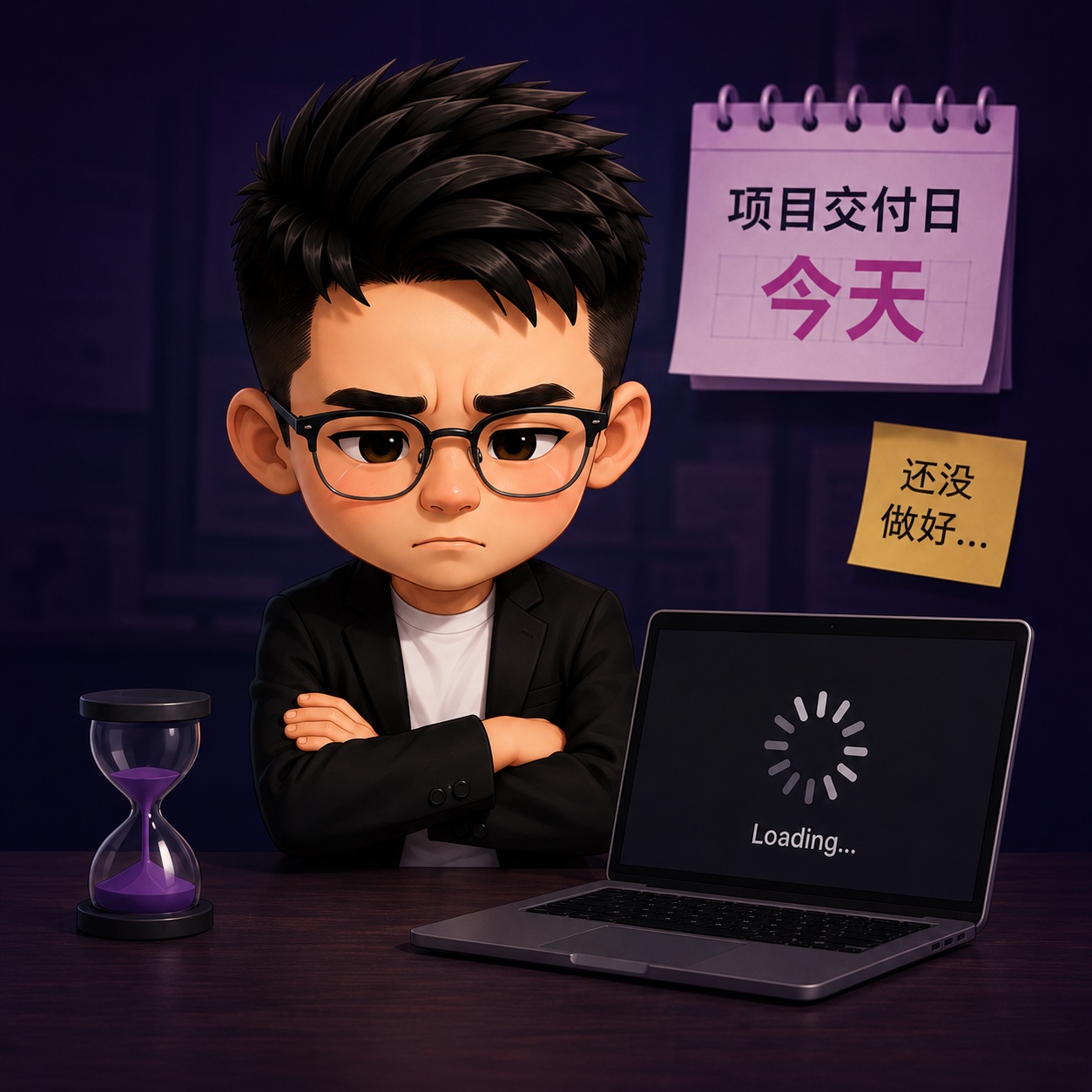 一直拖